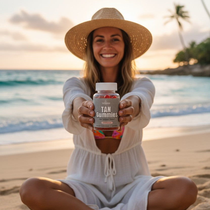 5 Bottles Tanning Gummies