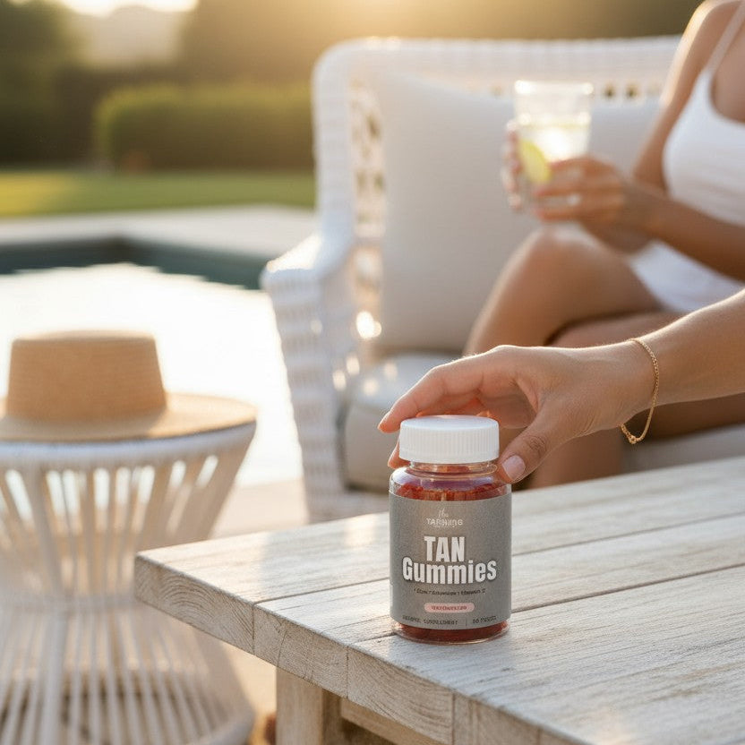 3 Bottles Tanning Gummies