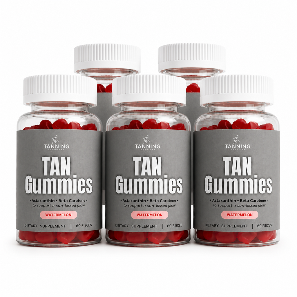 5 Bottles Tanning Gummies