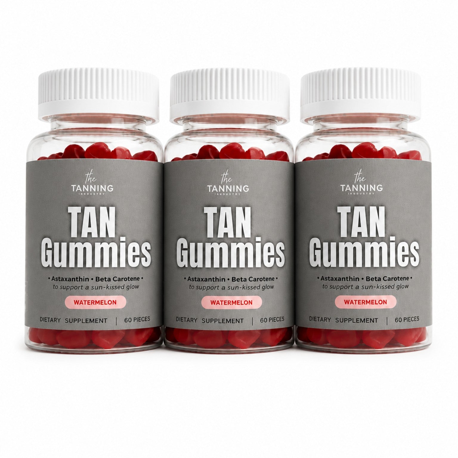 3 Bottles Tanning Gummies