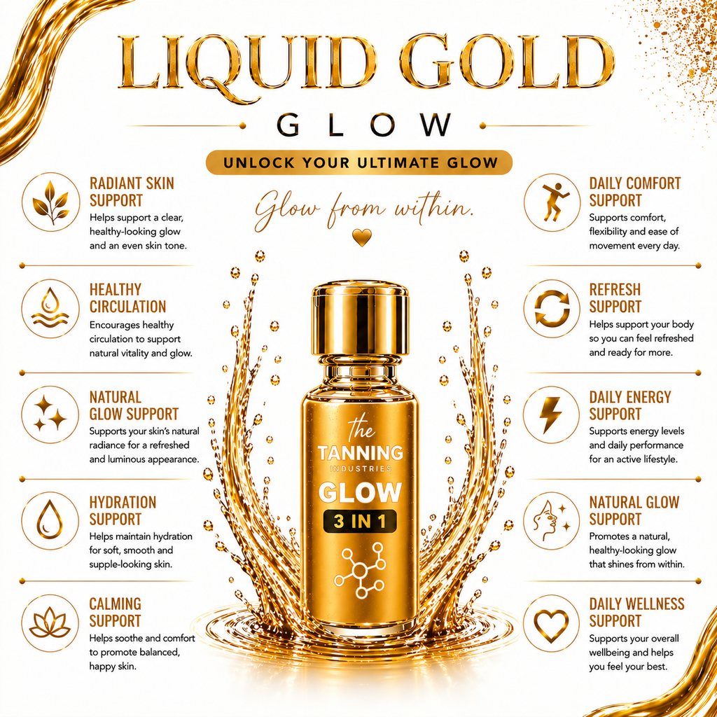 ✨ LIQUID GLOW GOLD BLEND - 3 in 1 Formula