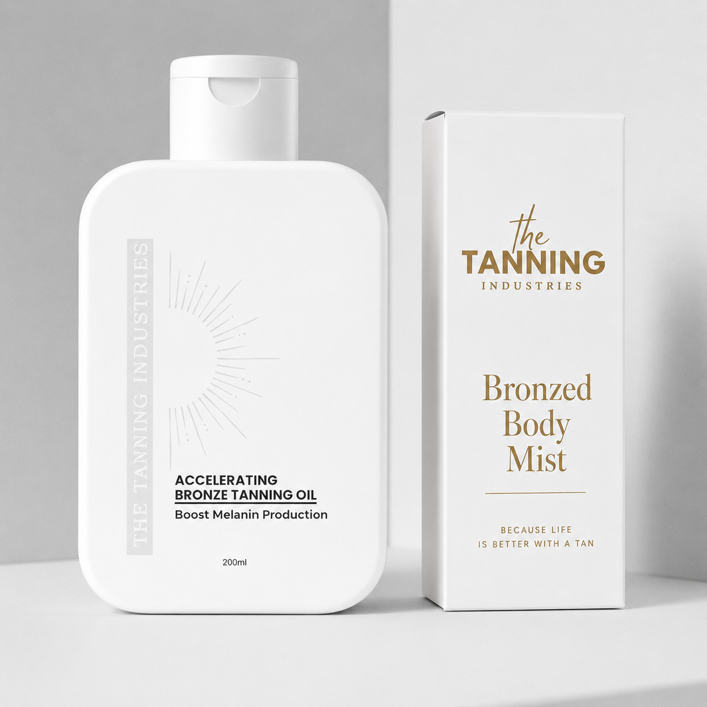 Large Accelerating Bronze Tanning Oil + Quadruple Strength Body Mist