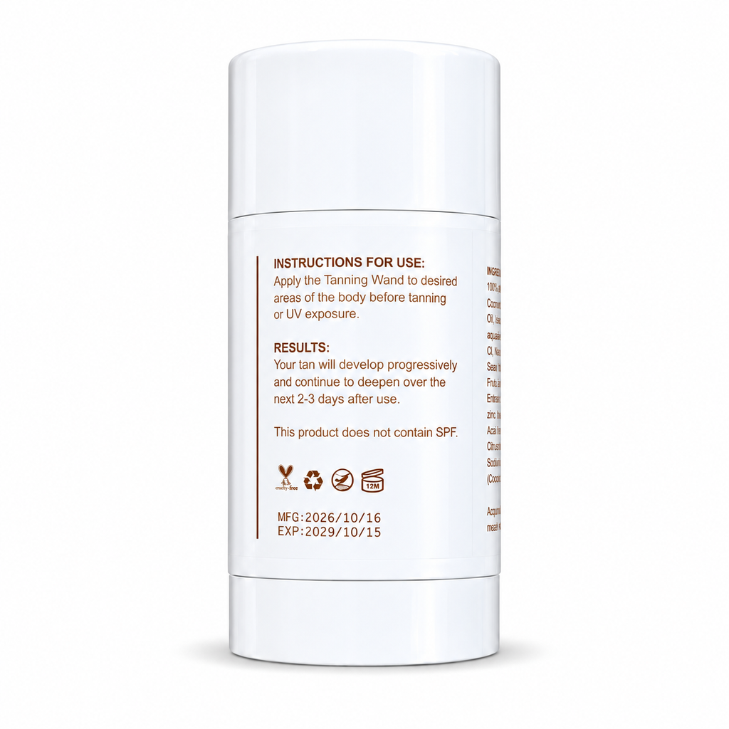 Bronzing Wand – Coconut-Infused Tanning Gel | 100g