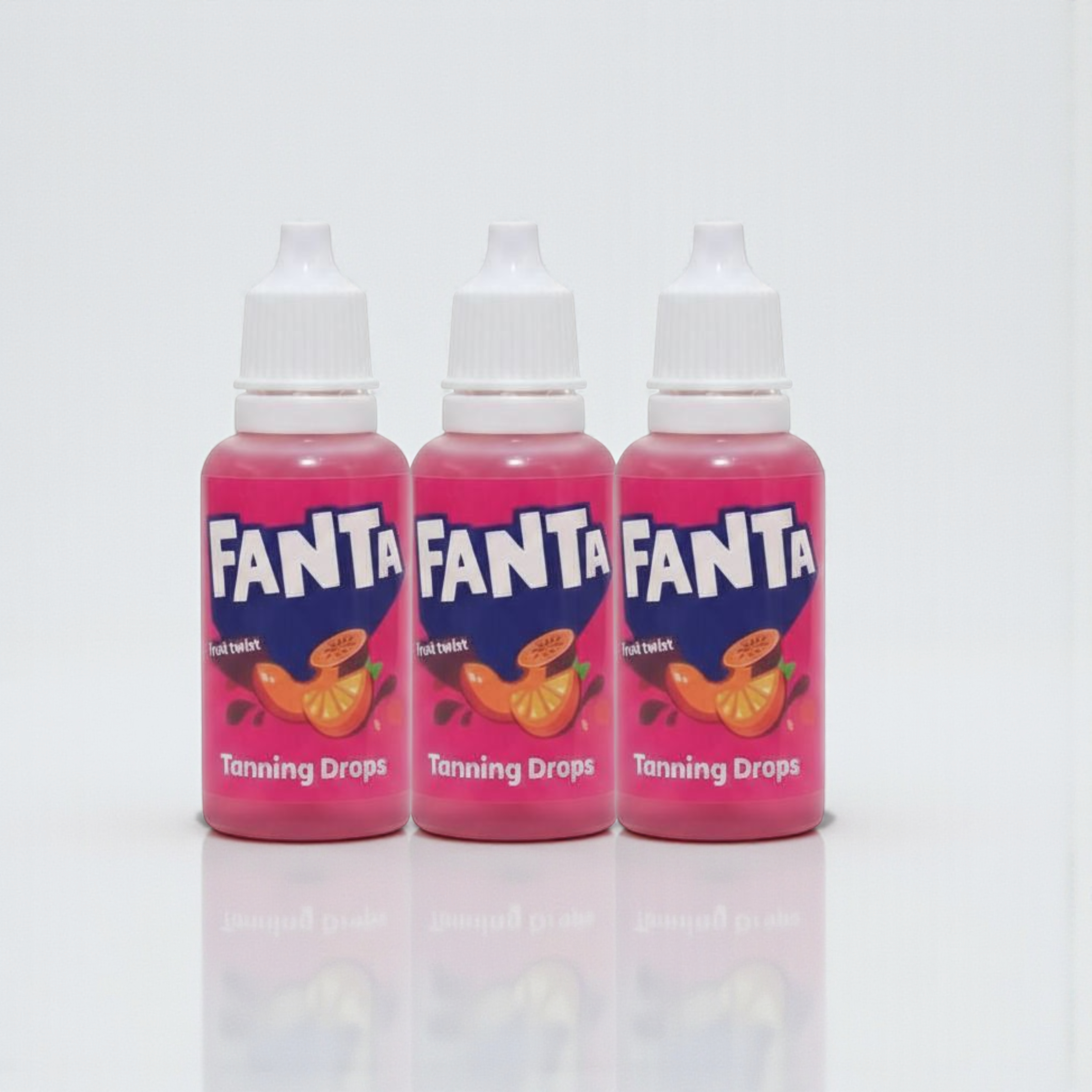 3x Quadruple Oral Tanning Bottles